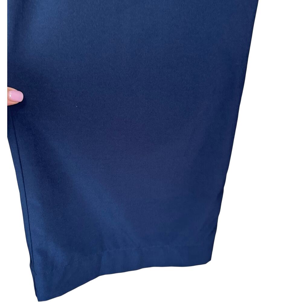 The Lady & the Sailor Navy Blue Wide Leg Lightweight Trousers sz 3=M/L NWOT - Picture 3 of 6
